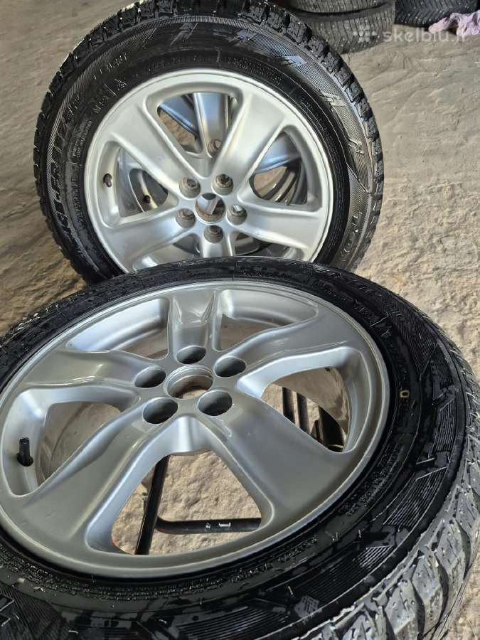 Toyota r16 diskai su gerom zieminem padangom - nuotraukos Nr. 5