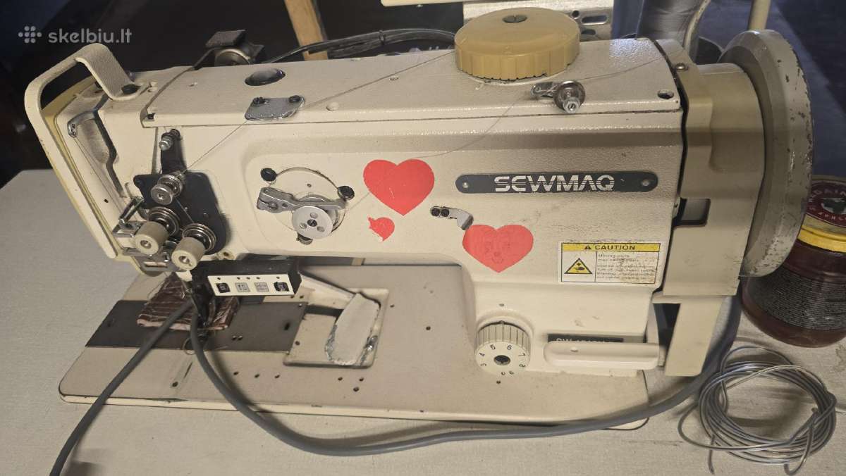 Sewmaq Sw-1510 tokia pat kaip Juki Lu-1510n-7 - nuotraukos Nr. 2