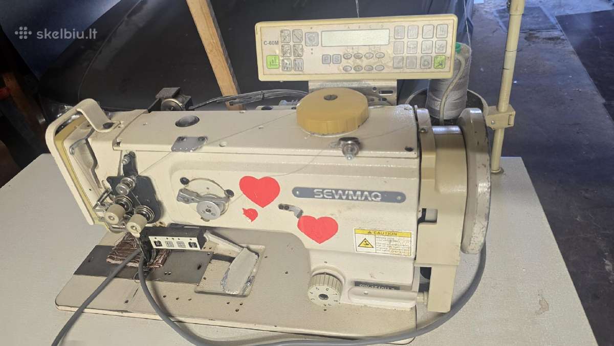 Sewmaq Sw-1510 tokia pat kaip Juki Lu-1510n-7 - nuotraukos Nr. 3
