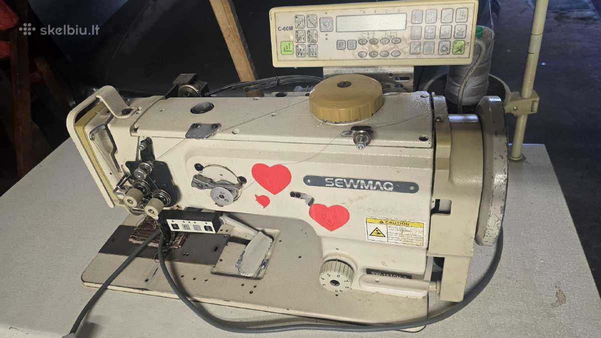 Sewmaq Sw-1510 tokia pat kaip Juki Lu-1510n-7 - nuotraukos Nr. 4