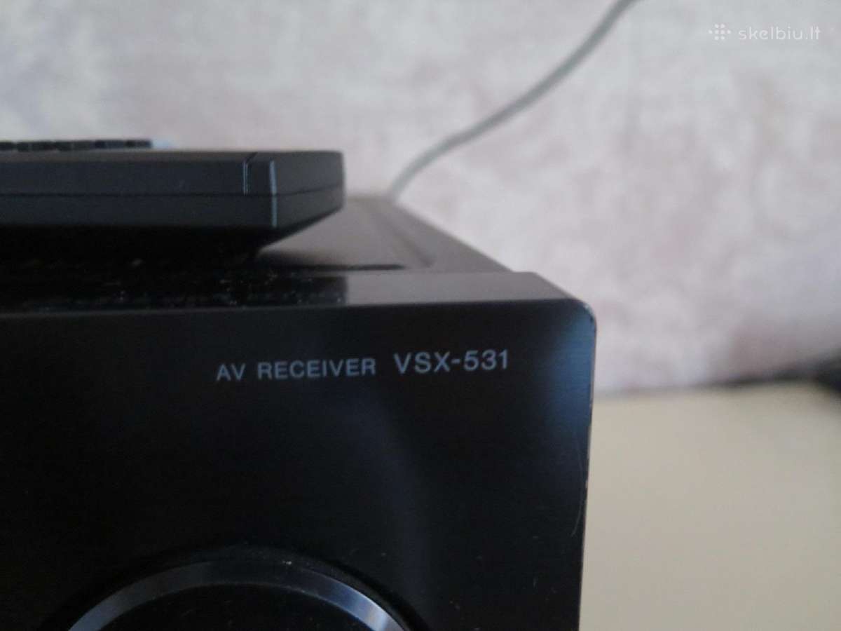 Pioneer Vsx-531 resyveris stiprintuvas Bluetooth - nuotraukos Nr. 5