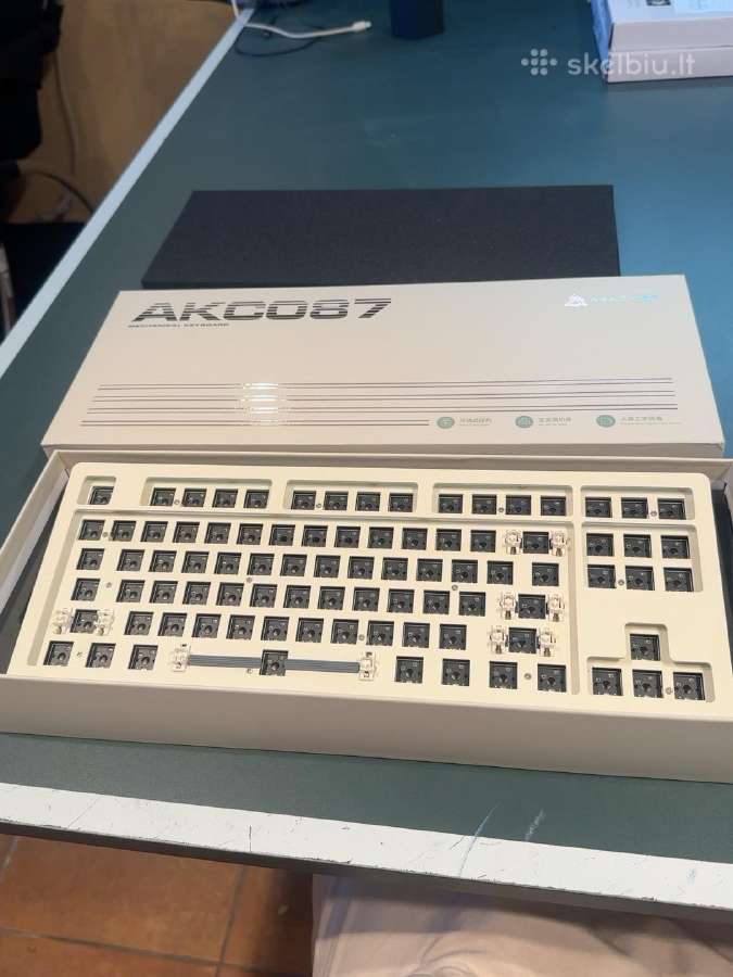 Ajazz Akc087 mechaninė klaviatūra Tkl - nuotraukos Nr. 2
