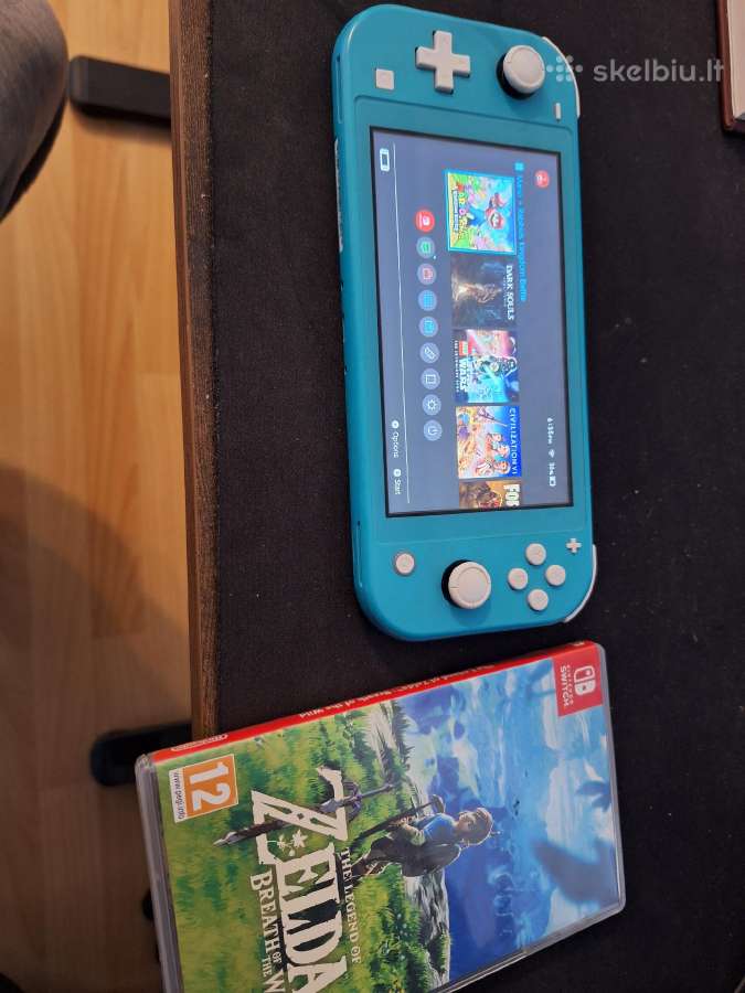 Nintendo switch lite su zaidimais - nuotraukos Nr. 3