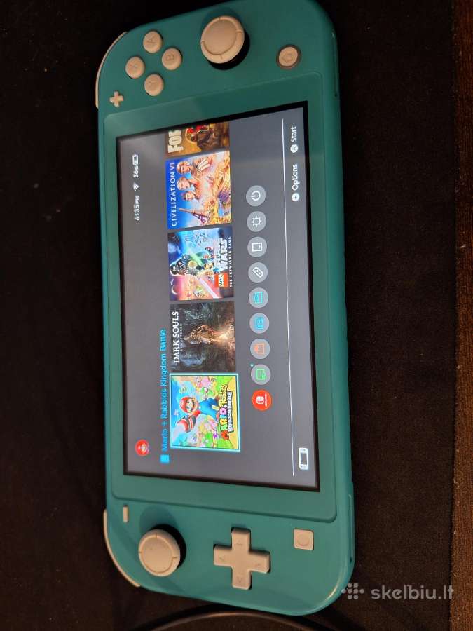 Nintendo switch lite su zaidimais - nuotraukos Nr. 5