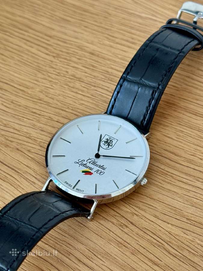 Naujas šveicariško mechanizmo laikrodis - nuotraukos Nr. 7