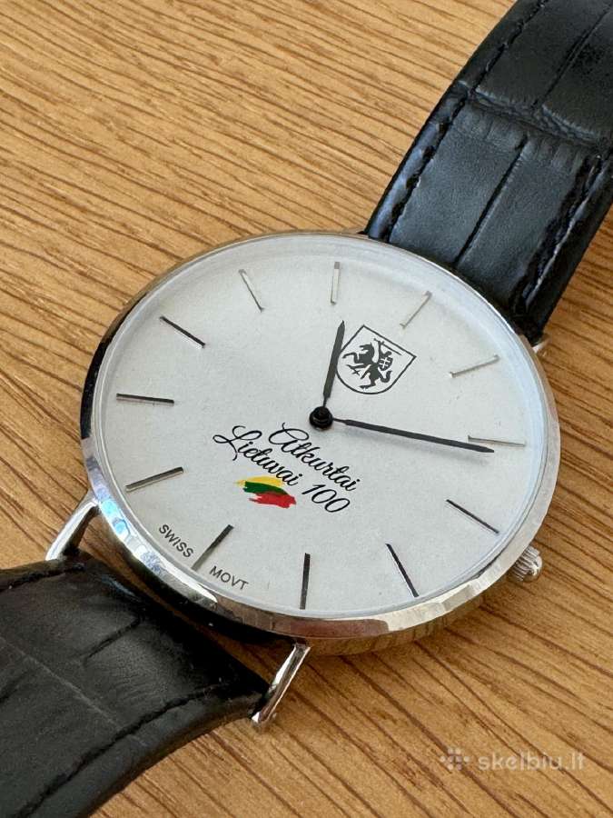 Naujas šveicariško mechanizmo laikrodis - nuotraukos Nr. 8