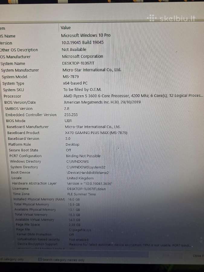 Gaming pc gtx1070 - nuotraukos Nr. 4