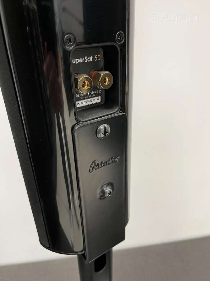 Goldenear Supersat 50 ir originalūs stovai - nuotraukos Nr. 9