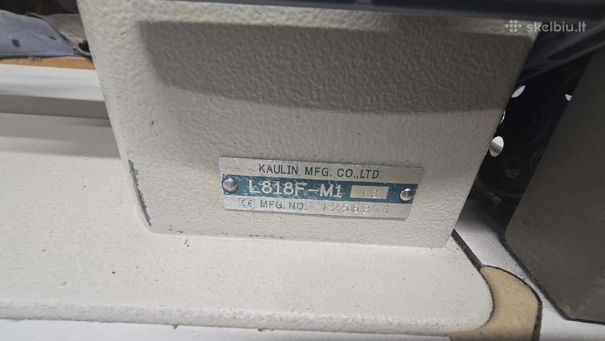 Tiesiasiūlė mašina Siruba L818f-m1 pilnai automat - nuotraukos Nr. 2