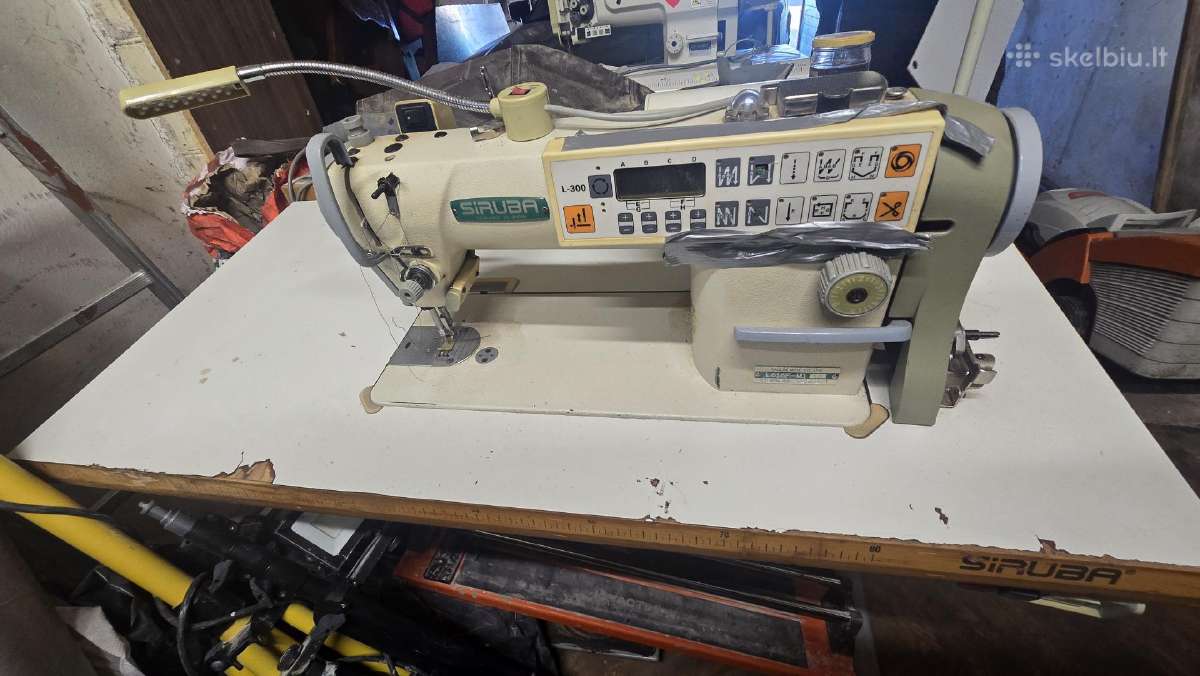 Tiesiasiūlė mašina Siruba L818f-m1 pilnai automat - nuotraukos Nr. 3