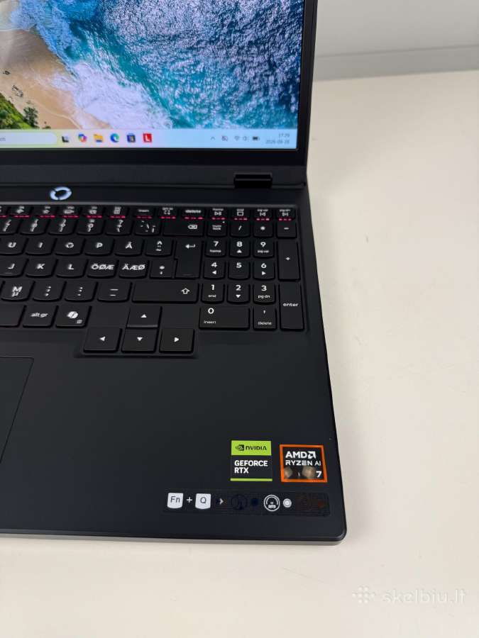 Lenovo Legion 5 Rtx 5070 Ryzen 7 350 Oled Ddr5 - nuotraukos Nr. 3