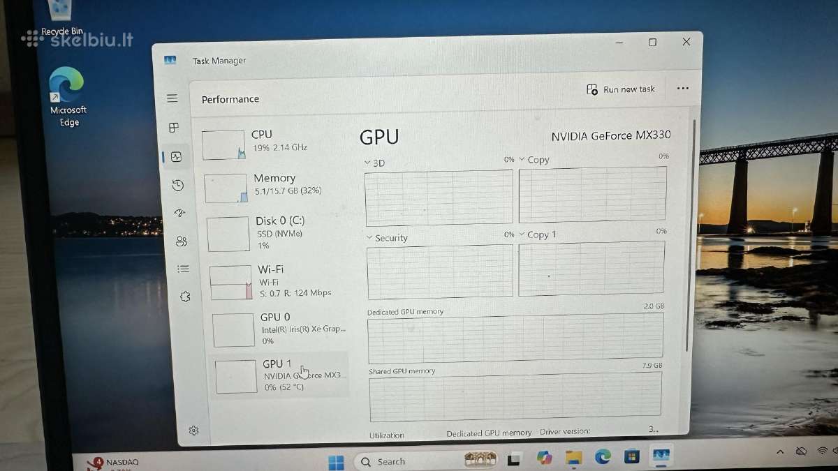 Dell i5 11th 16ram 2gpu 512ssd - nuotraukos Nr. 4