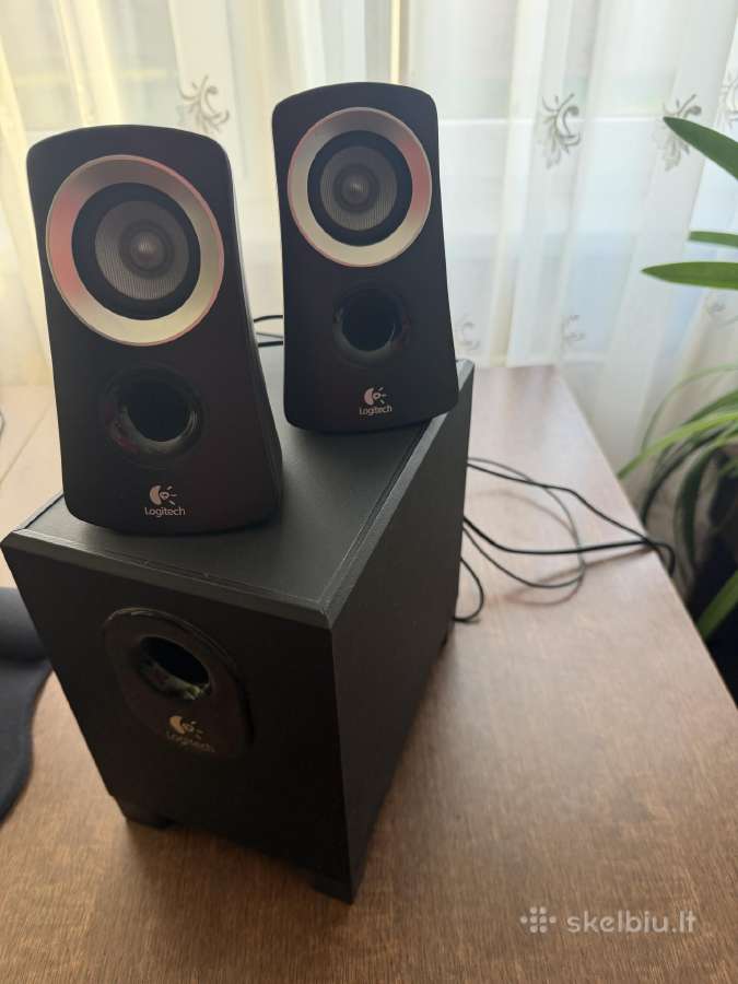 Logitech kompiuterio koloneles - nuotraukos Nr. 2