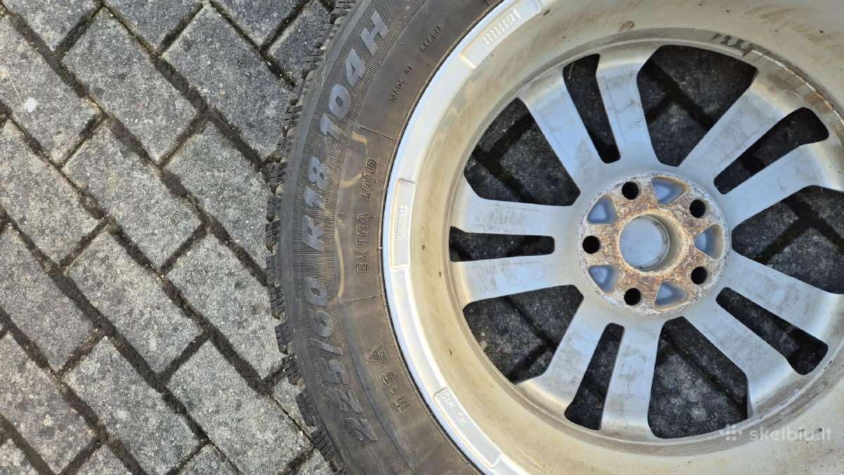 Dezent R18 lieti ratlankiai ir žieminės padangos - nuotraukos Nr. 6