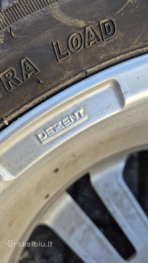 Dezent R18 lieti ratlankiai ir žieminės padangos - nuotraukos Nr. 10