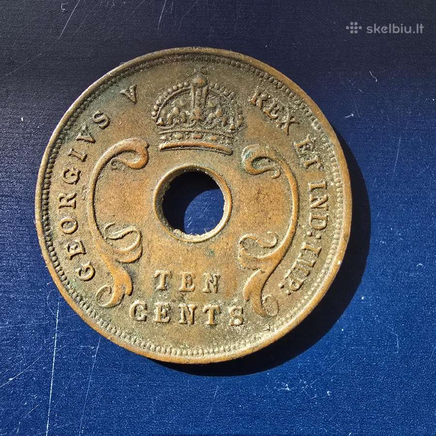 Rytu Afrika 1922 10 cents Bronze - nuotraukos Nr. 2