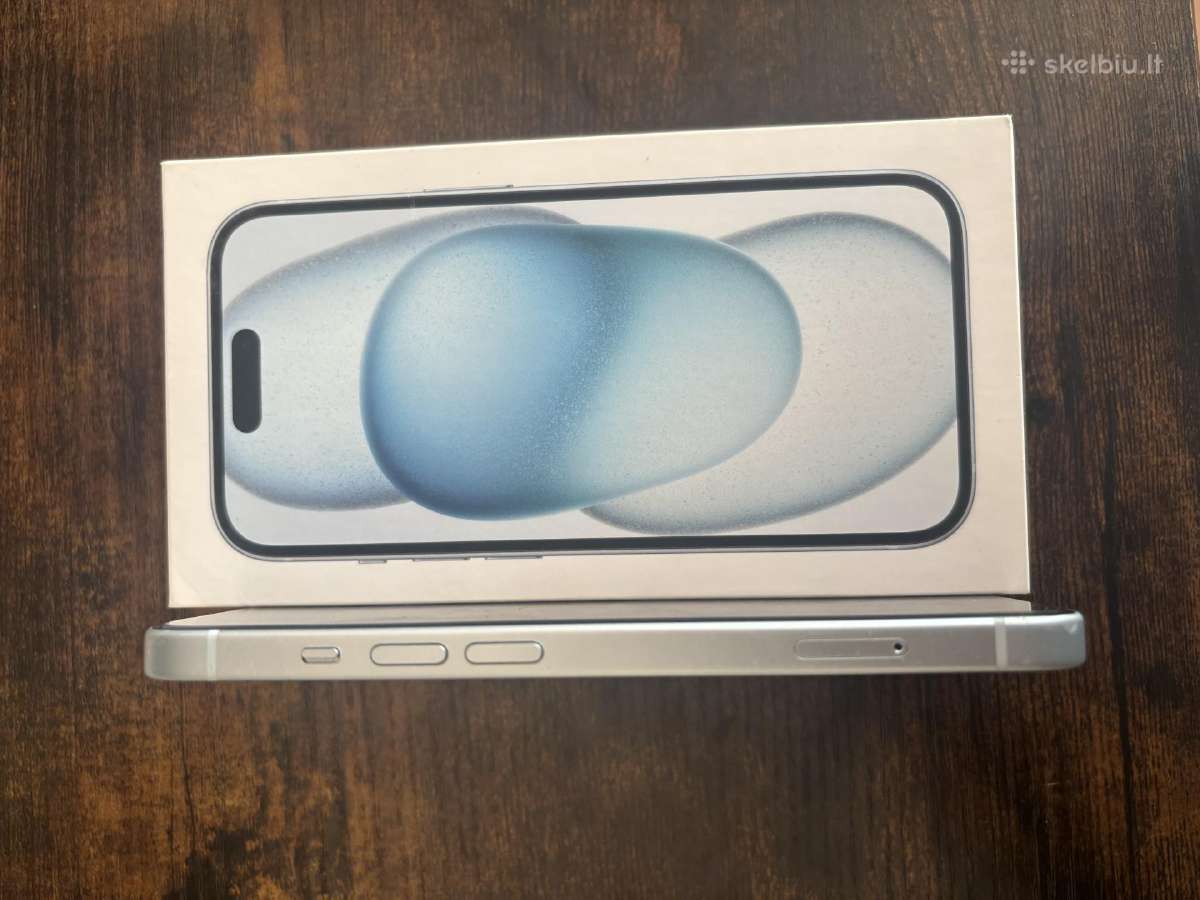iPhone 15 128gb “blue - nuotraukos Nr. 5