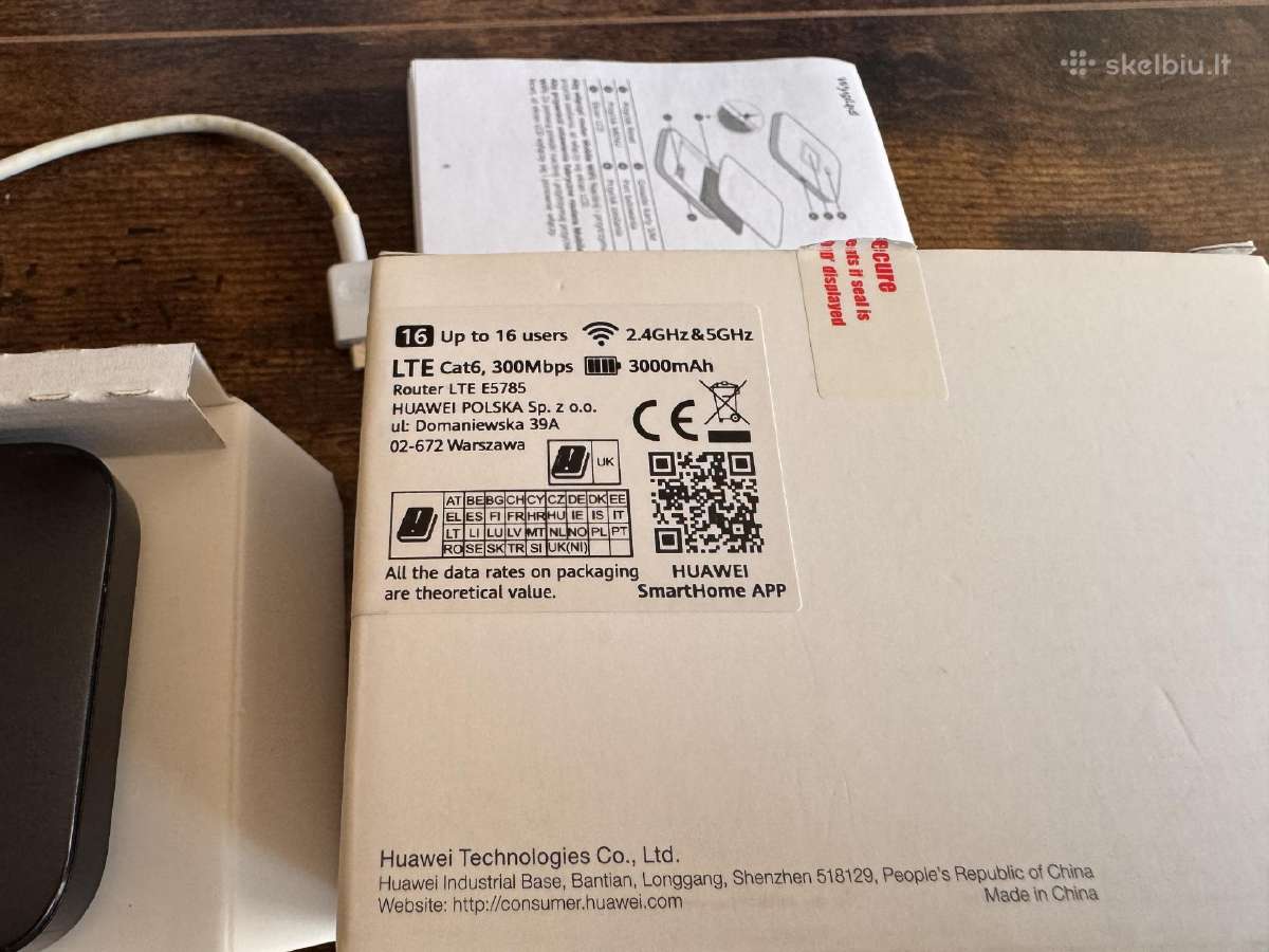 Modemas Huawei E5785-92c 4G Lte idealaus stovio - nuotraukos Nr. 2
