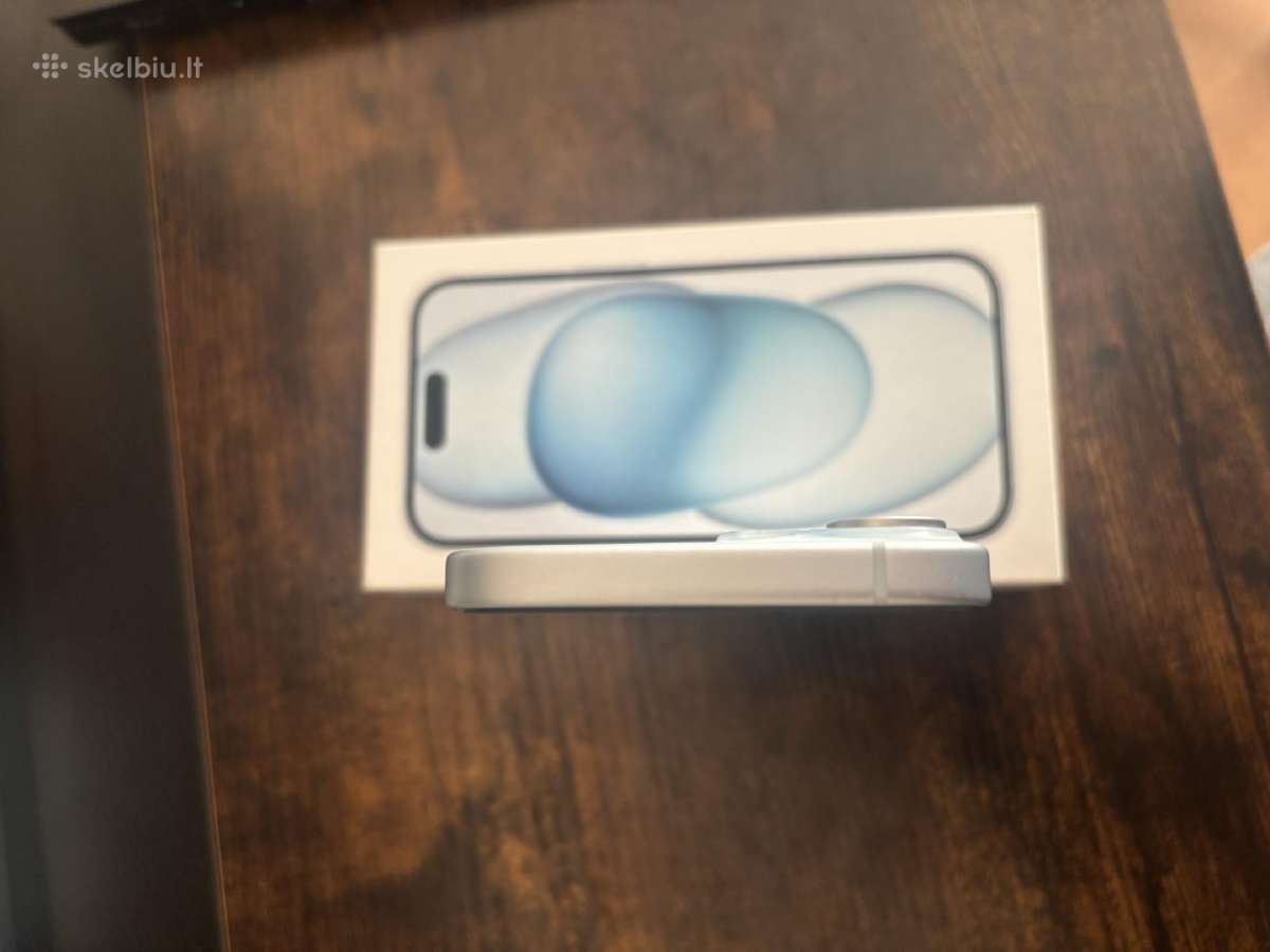 iPhone 15 128gb “blue - nuotraukos Nr. 6