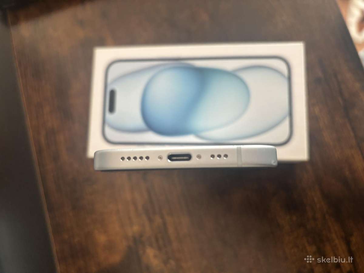 iPhone 15 128gb “blue - nuotraukos Nr. 7
