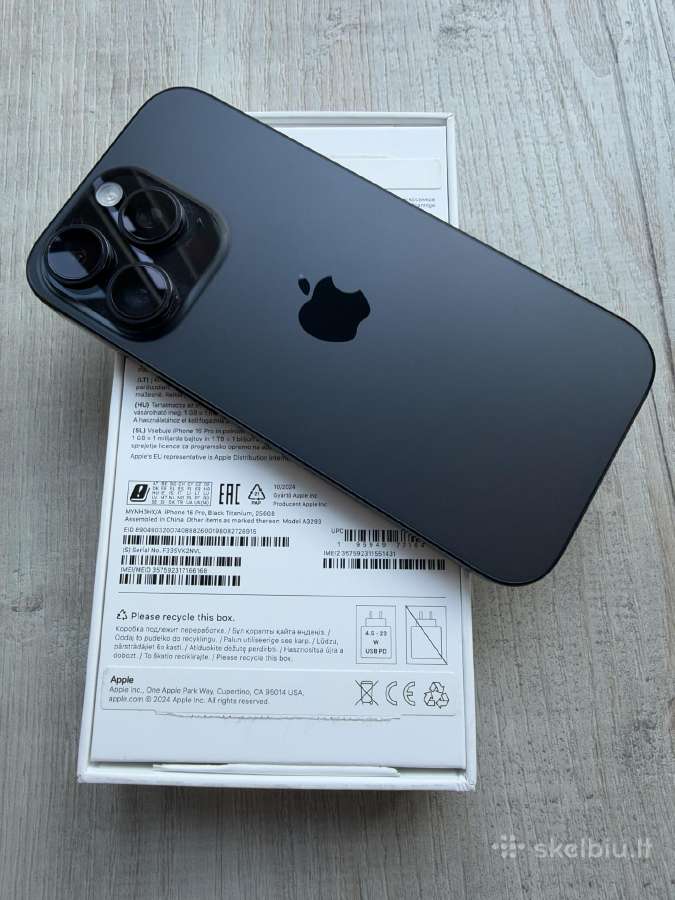 iPhone 16 pro - nuotraukos Nr. 6