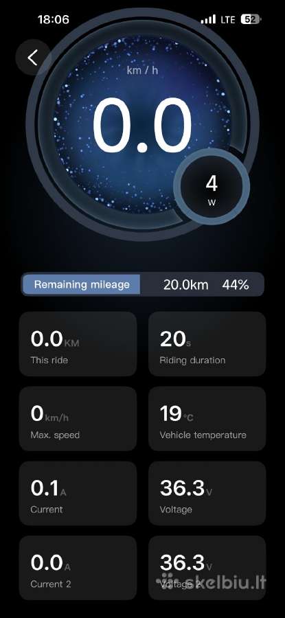 Segway ninebot es4 elektrinis paspirtukas - nuotraukos Nr. 11