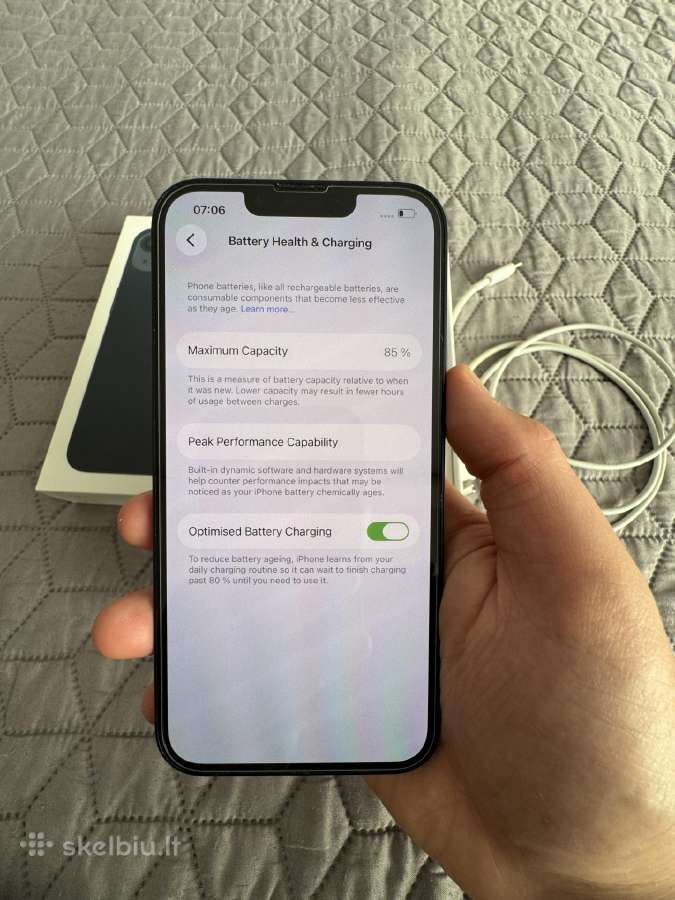 iPhone 13 256gb - nuotraukos Nr. 5