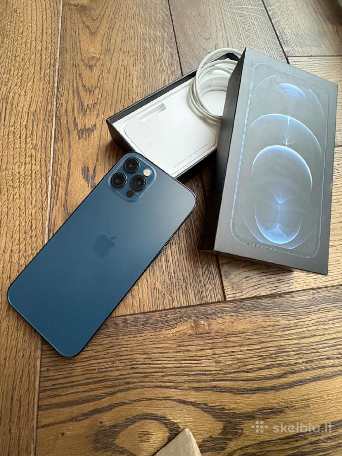 iPhone 12 pro 128gb pacific blue - nuotraukos Nr. 3