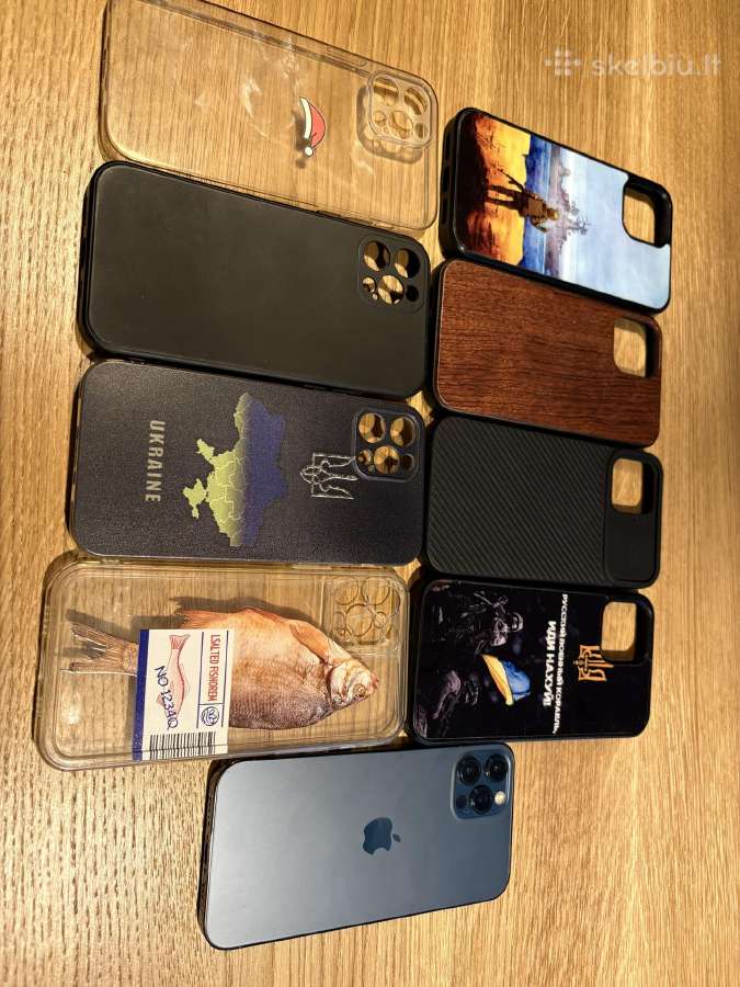 iPhone 12 pro 128gb pacific blue - nuotraukos Nr. 5