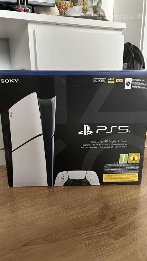 Playstation 5 Ps5 Slim Digital 825gb - nuotraukos Nr. 14