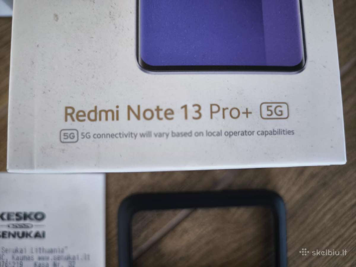 Xiaomi Redmi Note 13 Pro Plus 5G 256gb Garantija. - nuotraukos Nr. 6