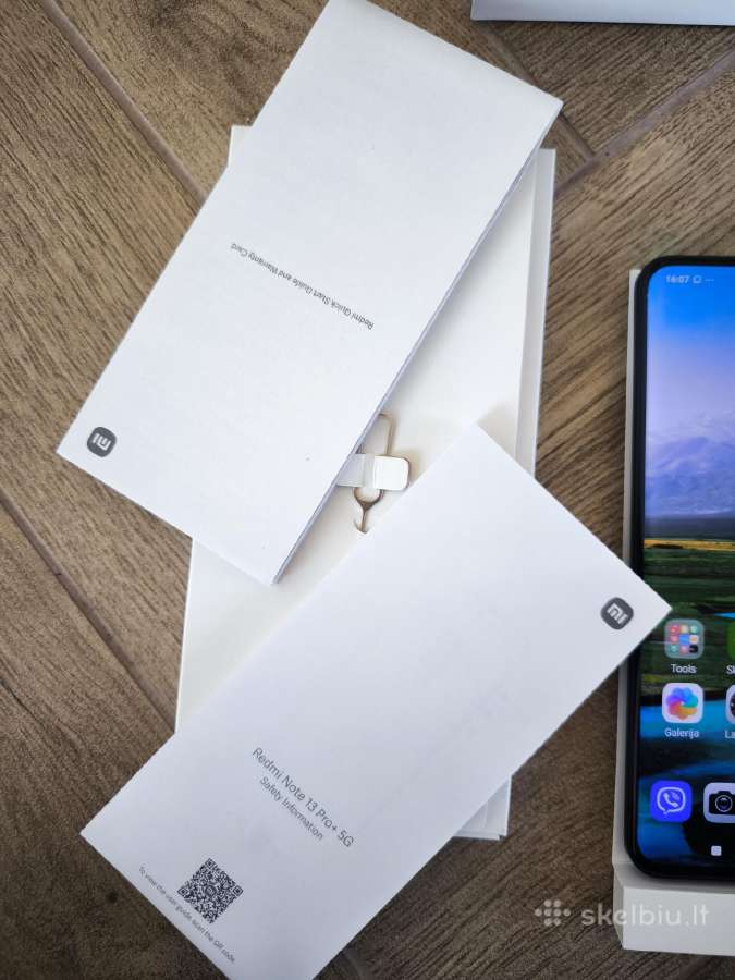 Xiaomi Redmi Note 13 Pro Plus 5G 256gb Garantija. - nuotraukos Nr. 8