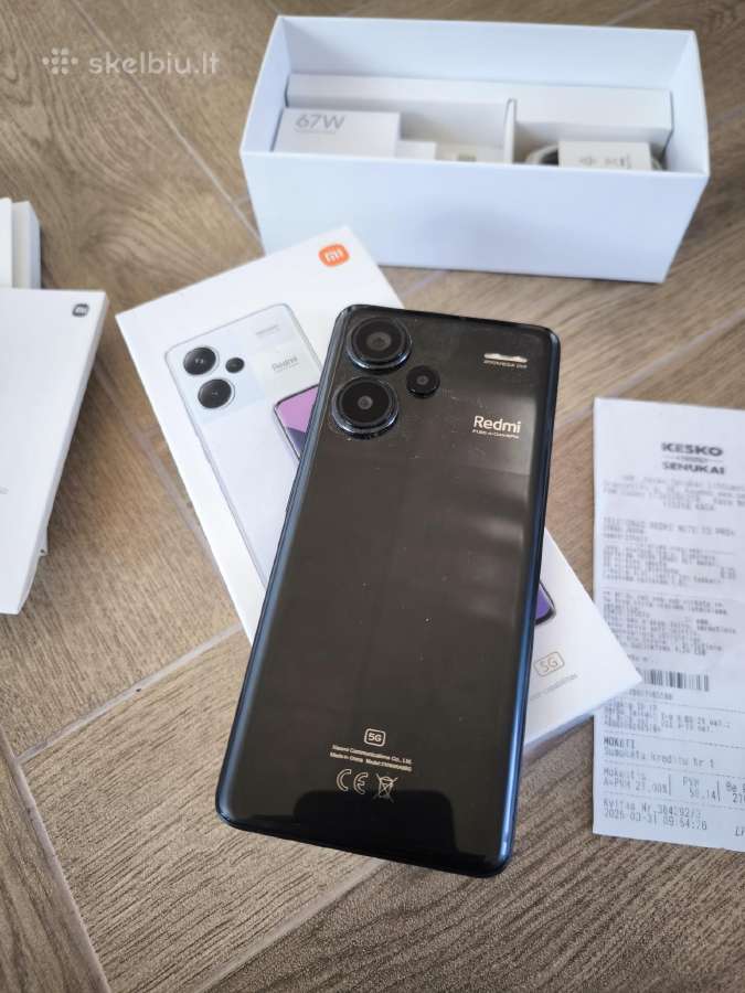 Xiaomi Redmi Note 13 Pro Plus 5G 256gb Garantija. - nuotraukos Nr. 5