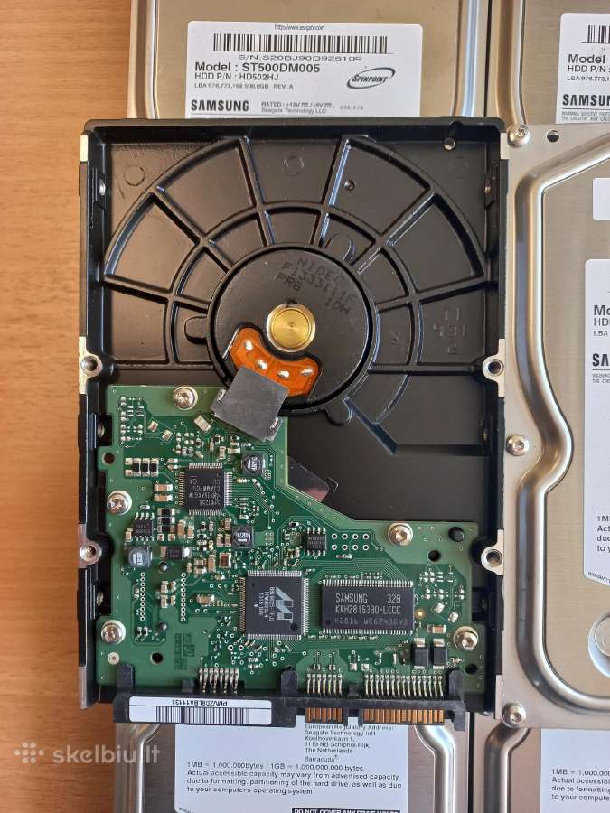 Samsung Spinpoint St500dm005 500 GB Sata HDD 3.5 - nuotraukos Nr. 2