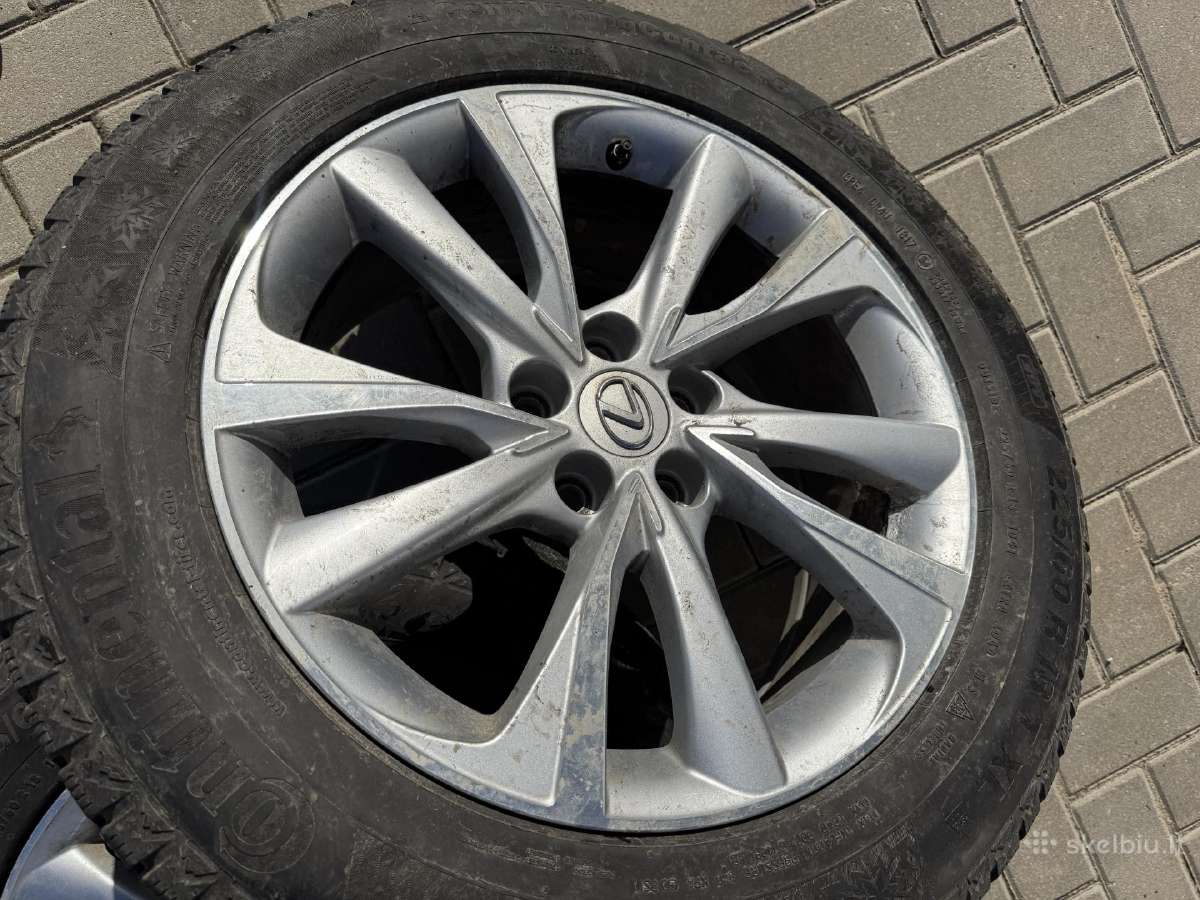 Lexus Nx ratlankiai su žieminėmis padangomis - nuotraukos Nr. 11