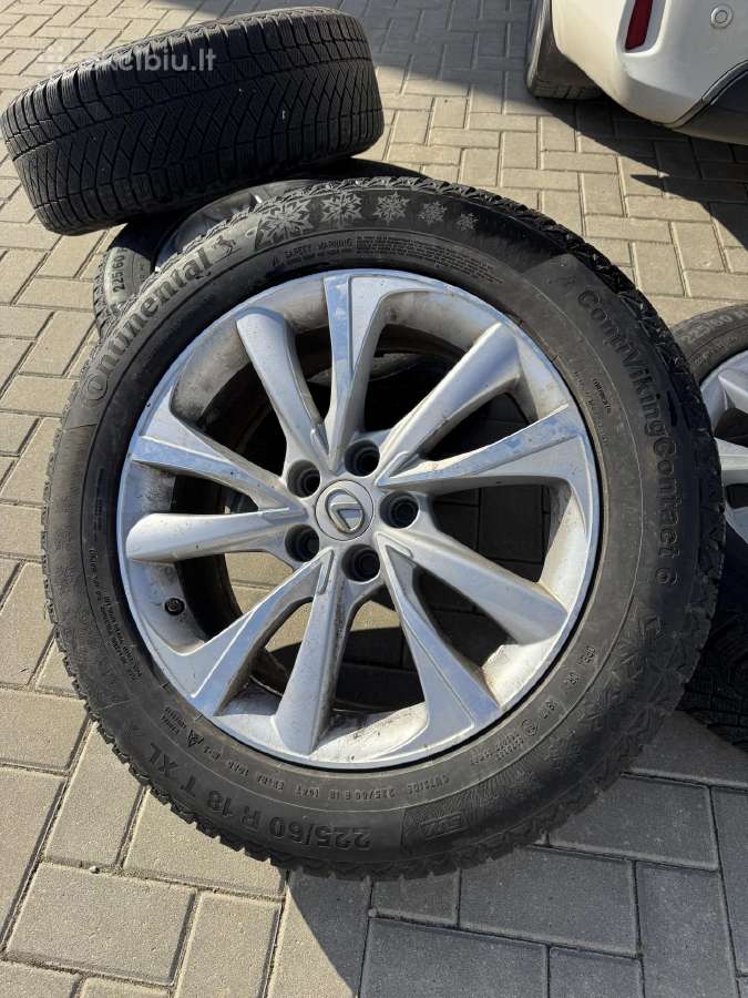 Lexus Nx ratlankiai su žieminėmis padangomis - nuotraukos Nr. 18