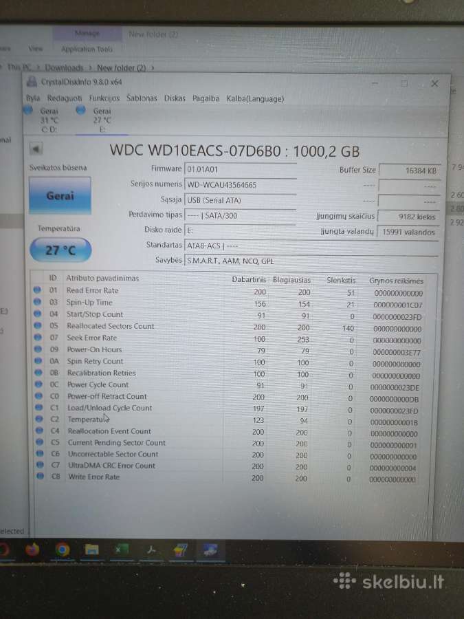 1 TB HDD diskai Seagate ir Western Digital - nuotraukos Nr. 4