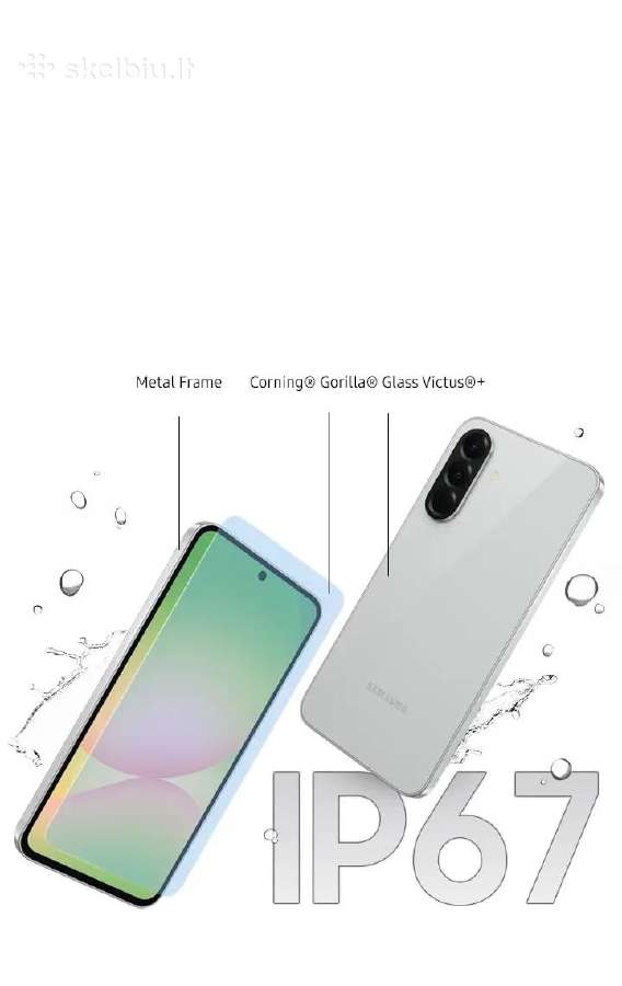 Samsung Galaxy A56 5G 6,7" 8/128gb, 10/10, 2025 m - nuotraukos Nr. 10