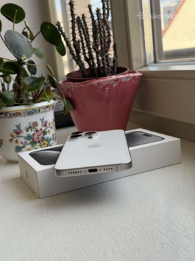 Apple iPhone 15 pro max 256gb 90% battery health - nuotraukos Nr. 3