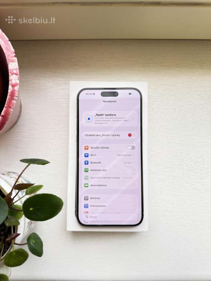 Apple iPhone 15 pro max 256gb 90% battery health - nuotraukos Nr. 9