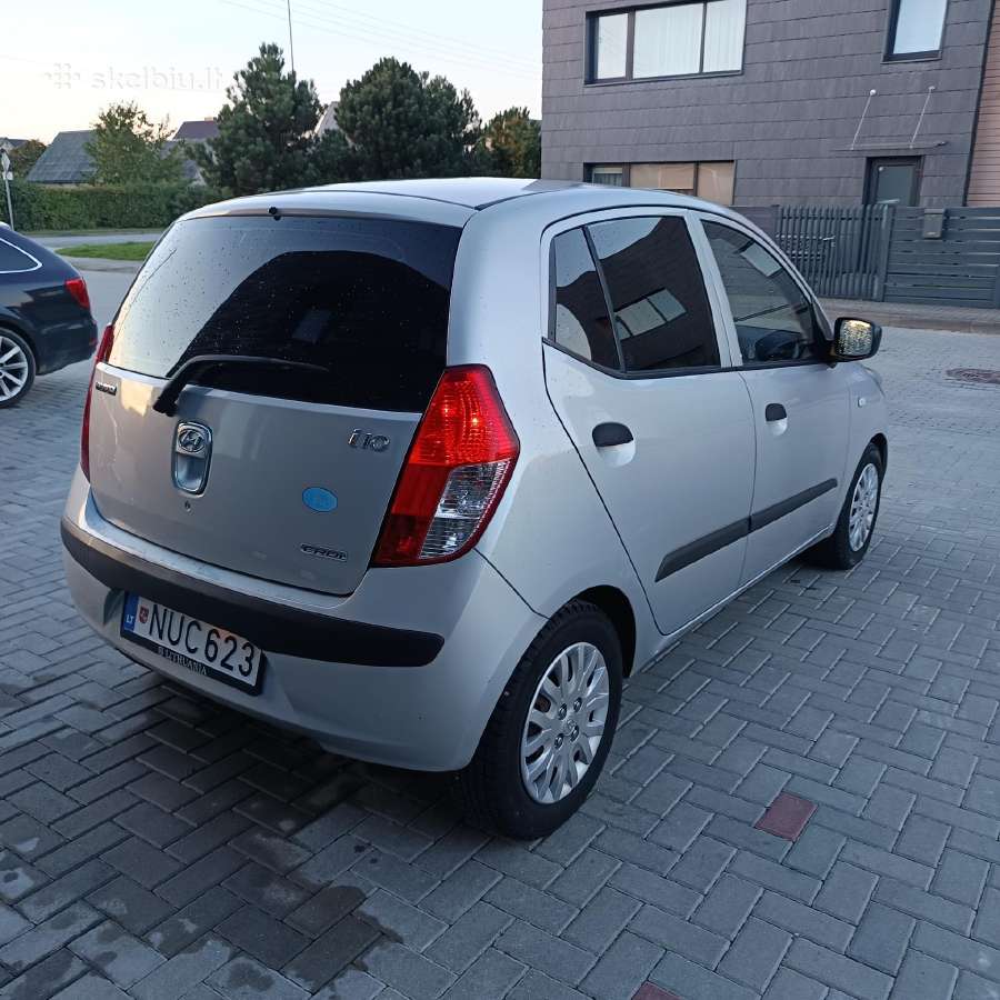 Hyundai i10, 1,1 Crdi 55kw, dyzelis - nuotraukos Nr. 4
