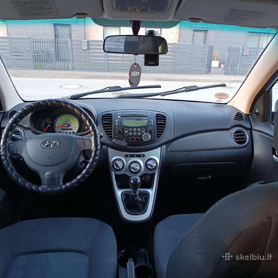 Hyundai i10, 1,1 Crdi 55kw, dyzelis - nuotraukos Nr. 7