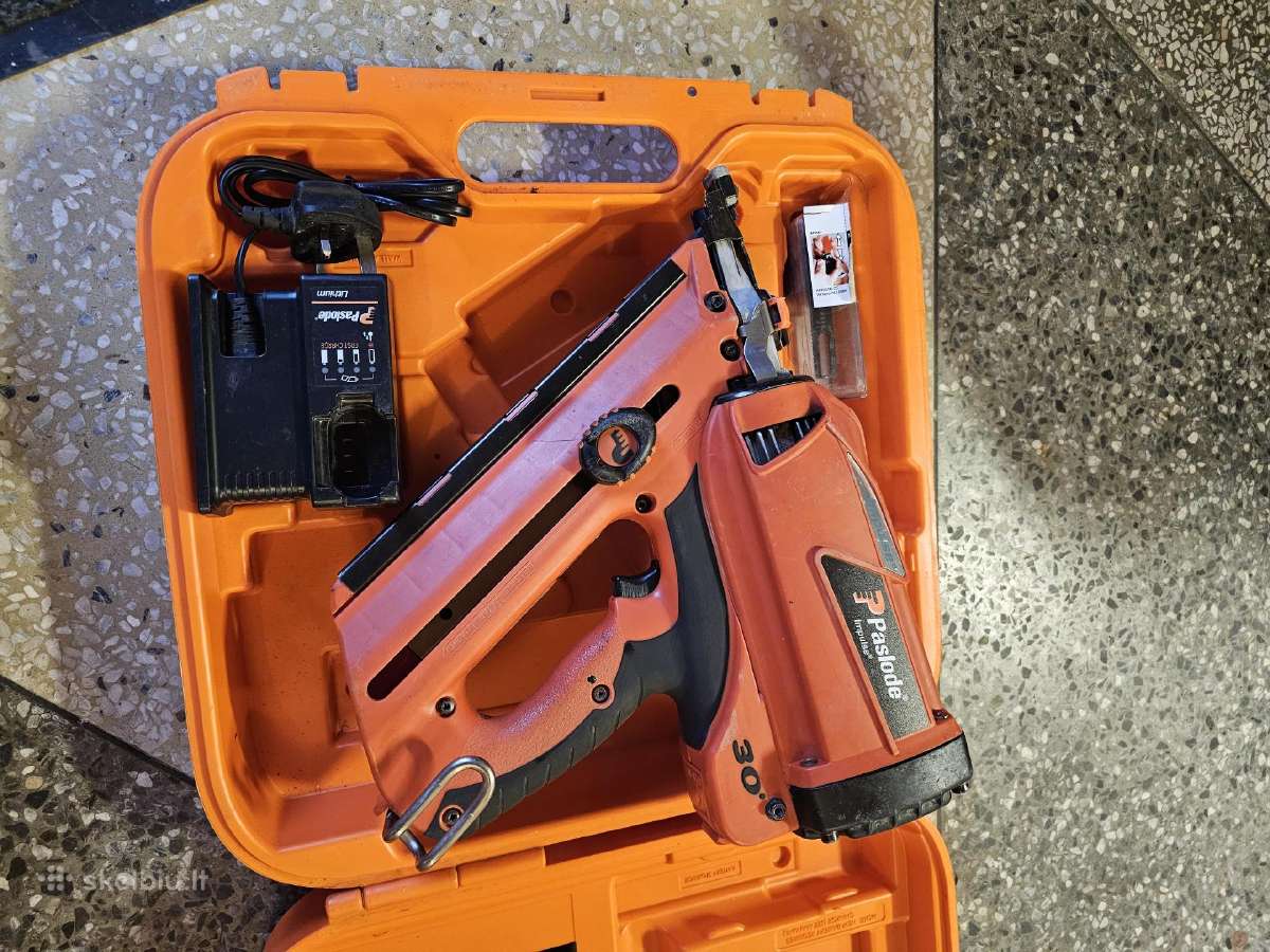 Paslode Im350+impulse vinių šautuvas - nuotraukos Nr. 8