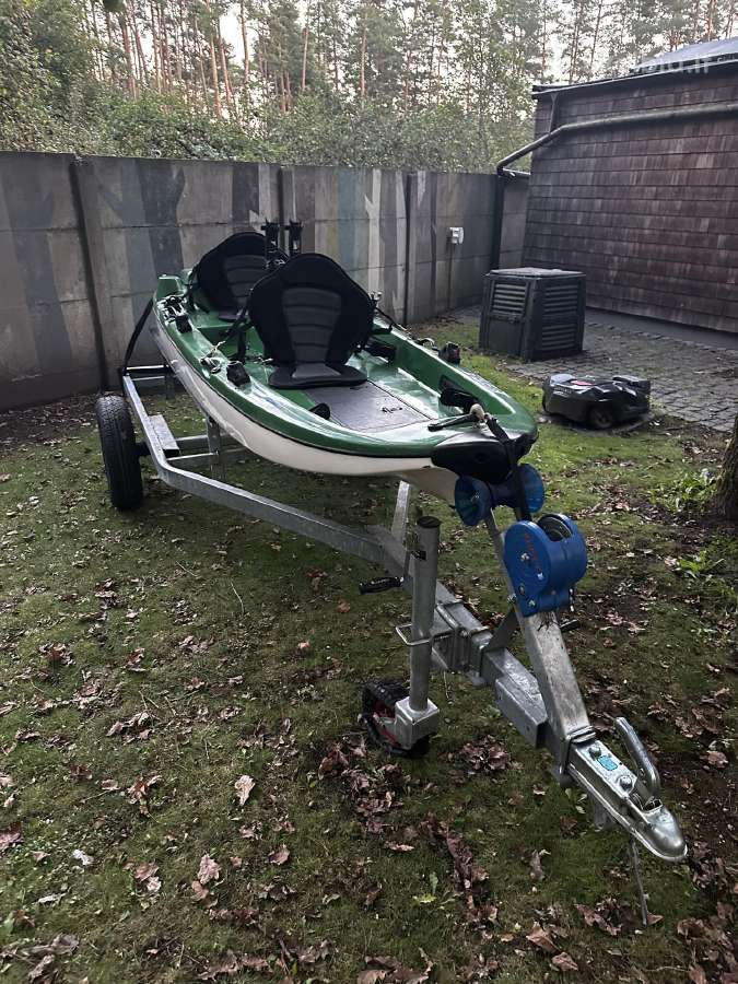 Aquanami Jetangler žvejybinė baidarė su priekaba - nuotraukos Nr. 3