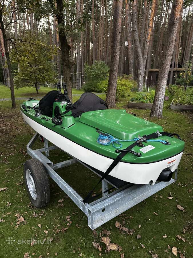 Aquanami Jetangler žvejybinė baidarė su priekaba - nuotraukos Nr. 2