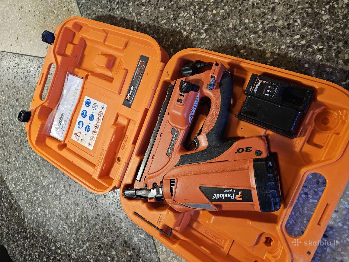 Paslode Im350+impulse vinių šautuvas - nuotraukos Nr. 10