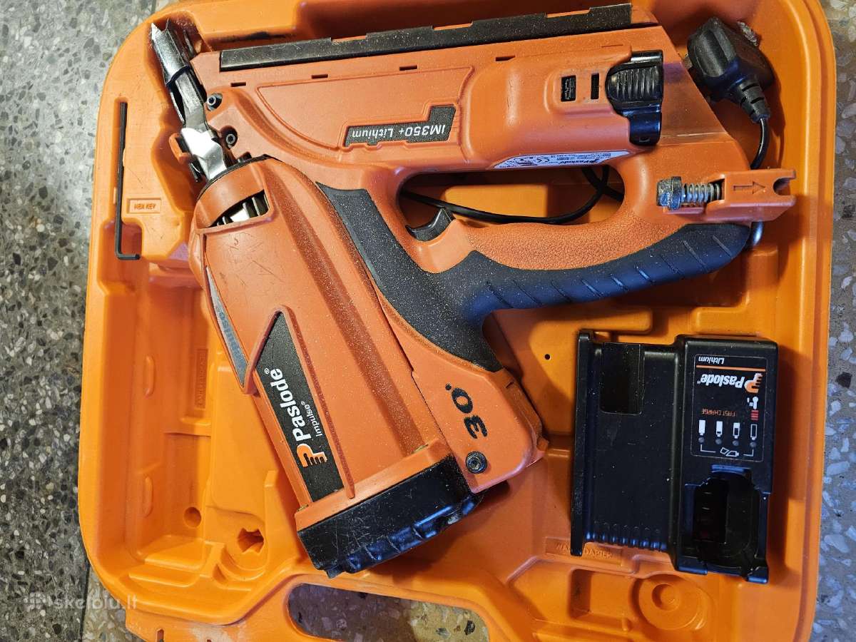 Paslode Im350+impulse vinių šautuvas - nuotraukos Nr. 11