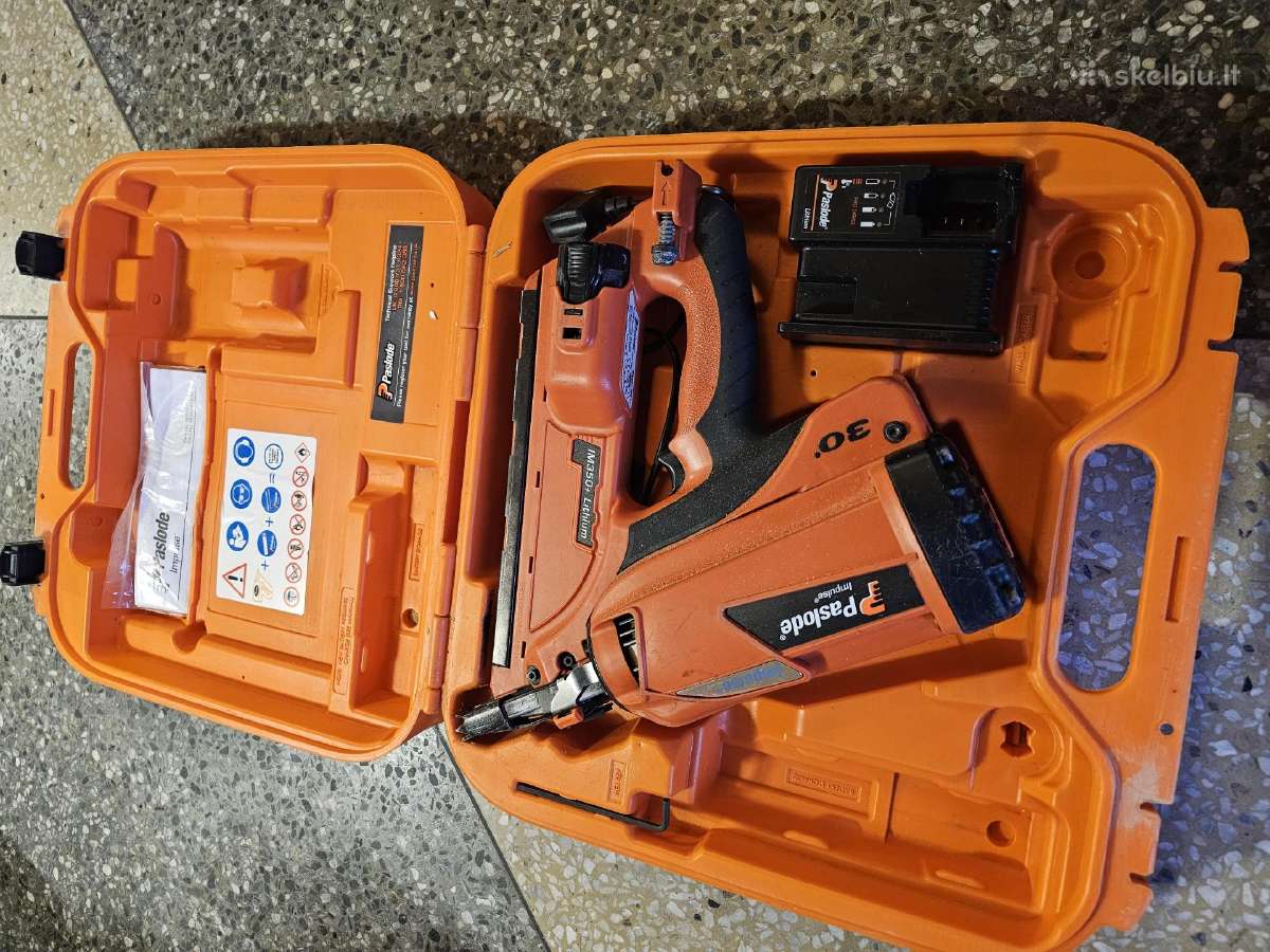 Paslode Im350+impulse vinių šautuvas - nuotraukos Nr. 13