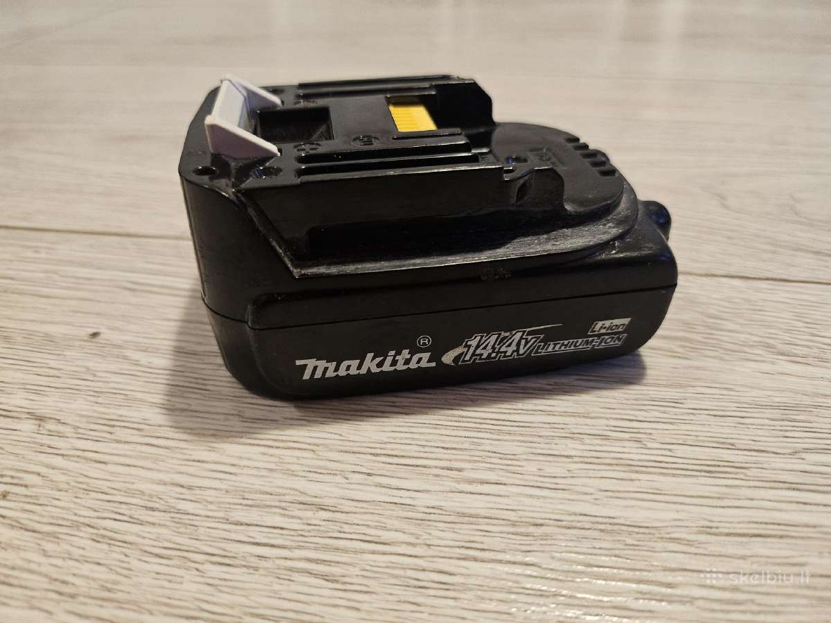 Makita 14.4v suktuvas,akumuliatoriai po 15 pakrove - nuotraukos Nr. 9