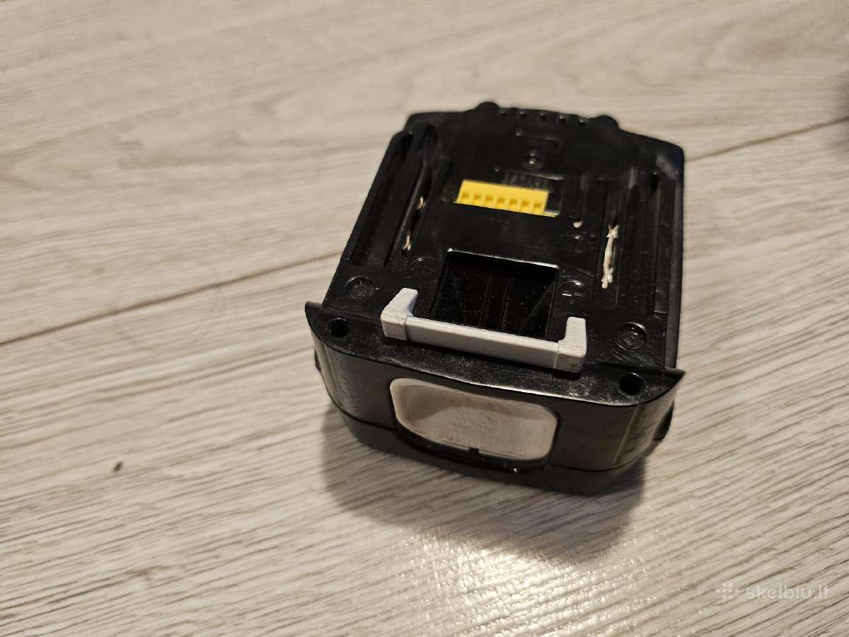 Makita 14.4v suktuvas,akumuliatoriai po 15 pakrove - nuotraukos Nr. 12